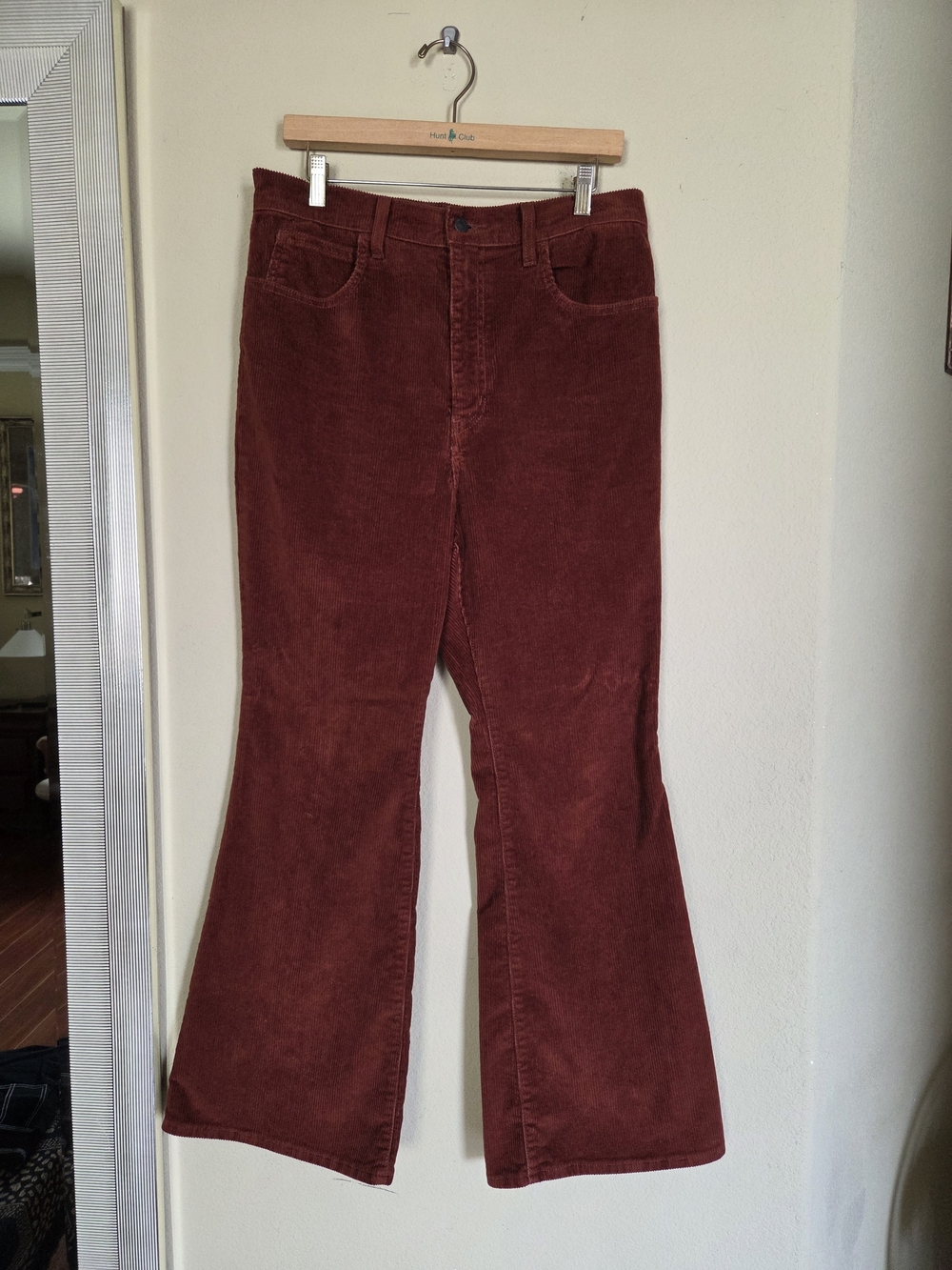 Levi's 70s High Corduroy Flare Pants Rust Premium